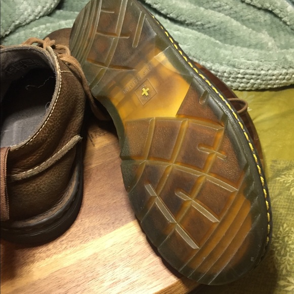 Vintage Brown Dr. Martens Ankle Boots - Picture 4 of 5